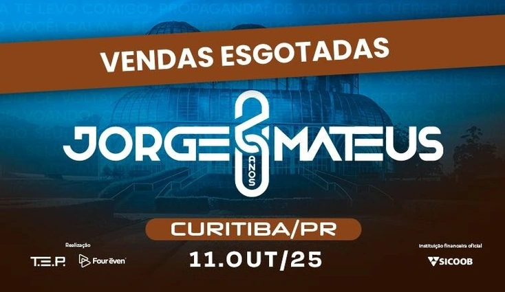 JORGE E MATEUS 20 ANOS EM CURITIBA