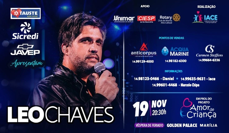 Leo Chaves em Marília