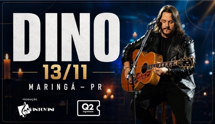 Image for the event: DINO FONSECA EM MARINGÁ