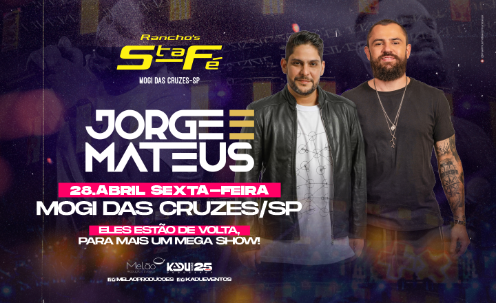 Jorge e Mateus em Mogi Das Cruzes