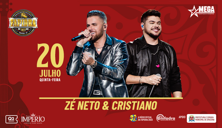 Fapidra 2023 - Zé Neto e Cristiano em Dracena