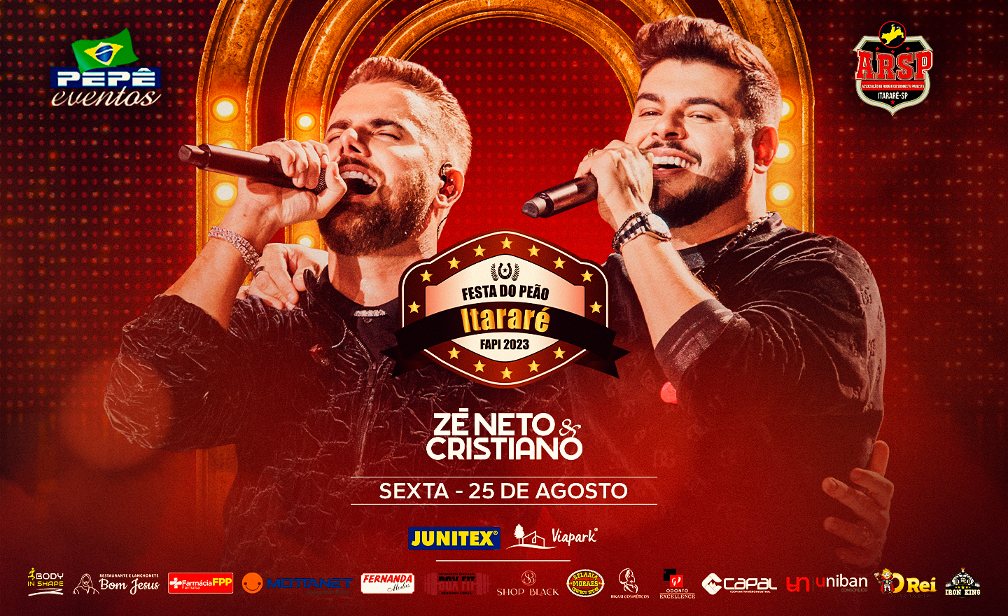 Zé Neto e Cristiano - Festa Do Peão De Itararé | Fapi 2023