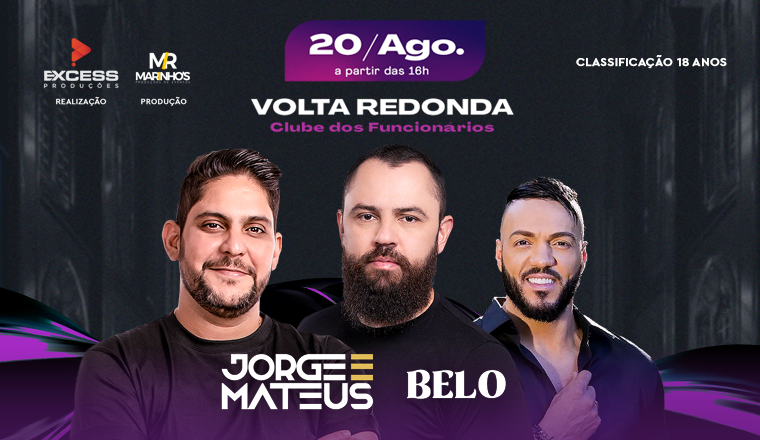Jorge e Mateus em Volta Redonda
