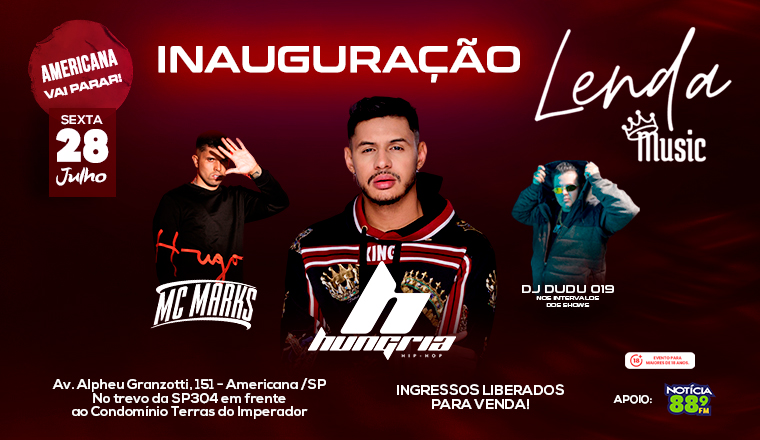 Lendários - Hungria em Americana