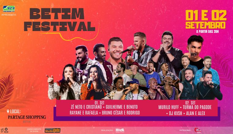 Betim Fest - Murilo Huff | Turma do Pagode | Alan e Alex | Dj Kvsh