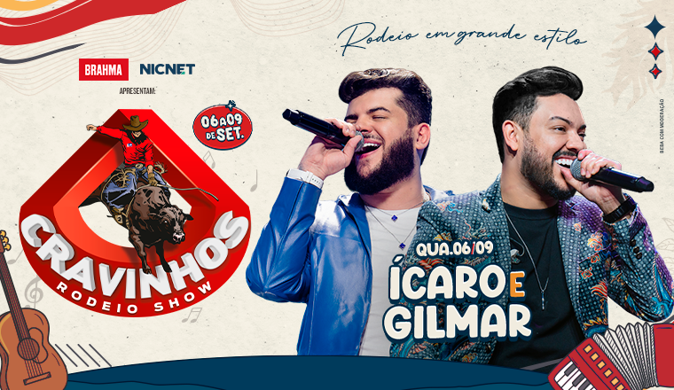 Cravinhos Rodeio Show - Ícaro e Gilmar | Cravinhos