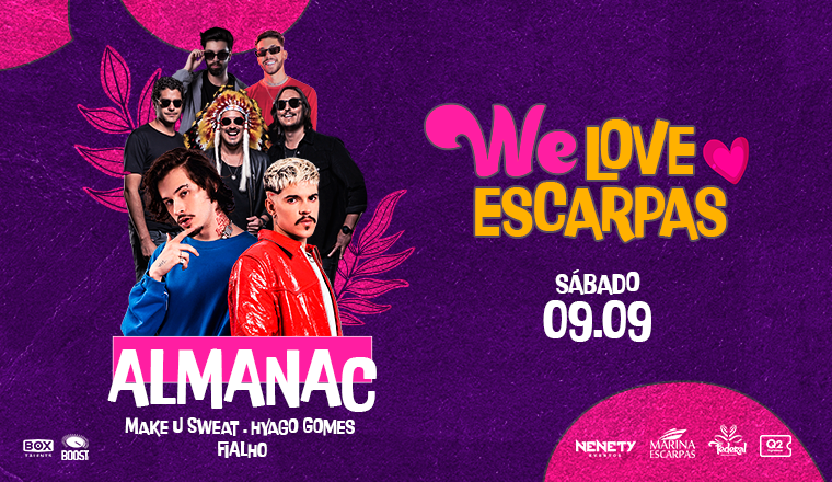 We Love Escarpas - Almanac em Capitólio