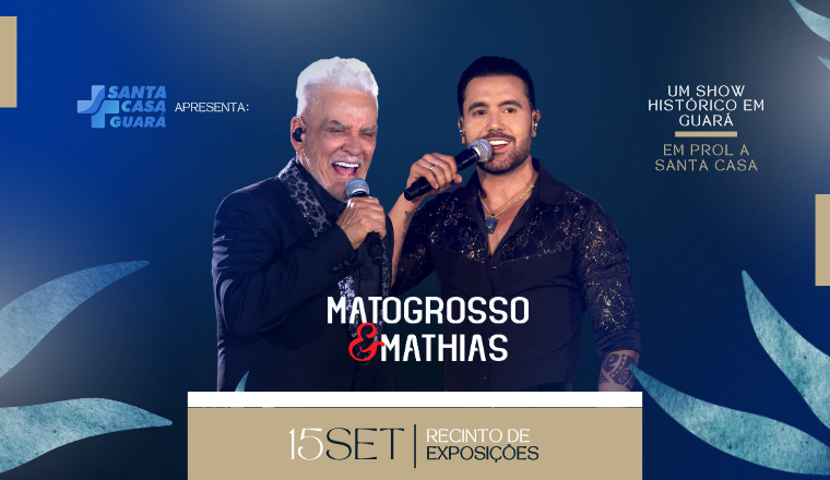 Show Beneficente Matogrosso e Mathias em Guará