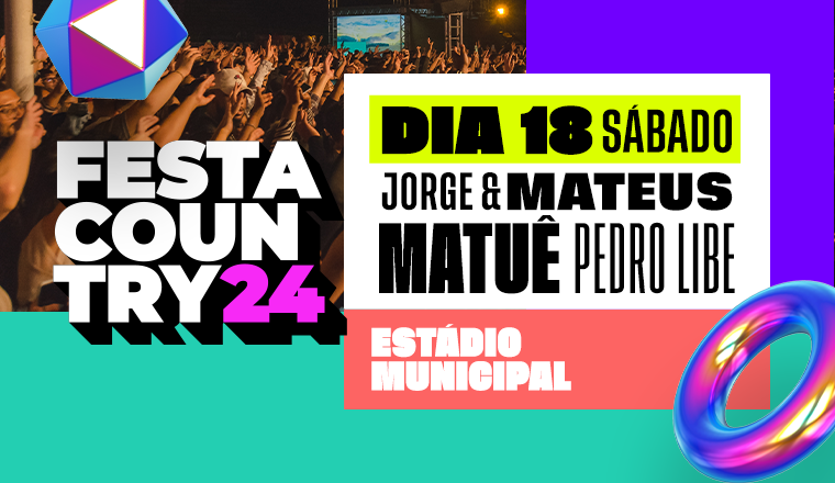 Festa Country Jf 2024 - Jorge e Mateus + Matuê + Pedro Libe em Juiz de Fora