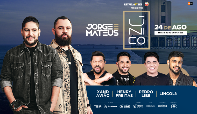 Jorge e Mateus único em Salvador