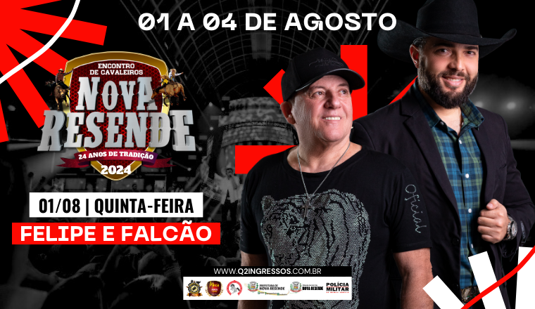 Felipe e Falcão - Festa do Peão de Nova Resende 2024