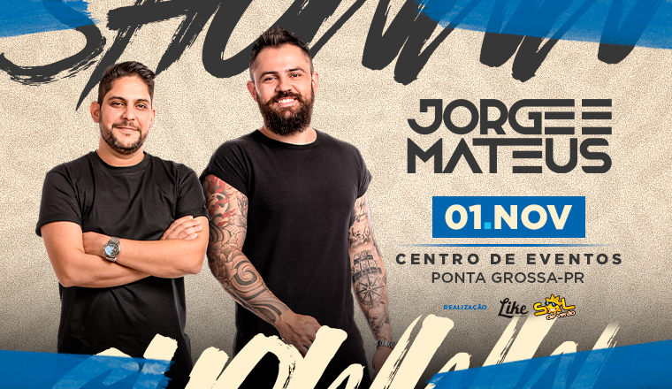 Jorge e Mateus em Ponta Grossa
