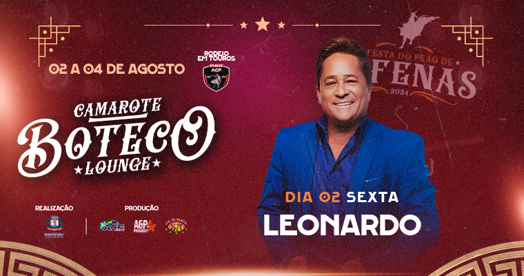 Festa do Peão de Alfenas 2024 - Leonardo