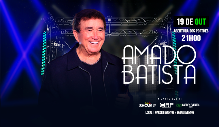 Amado Batista em Bauru