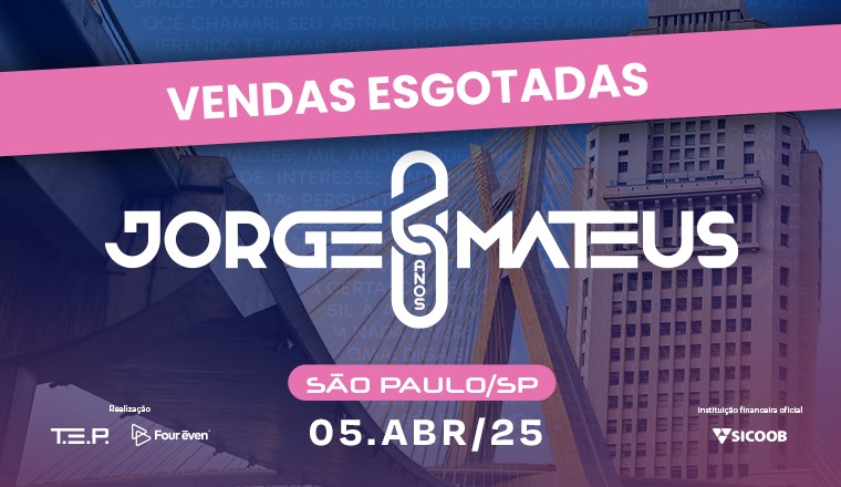 Jorge e Mateus 20 Anos em São Paulo
