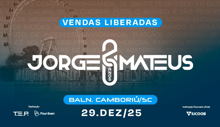 Jorge e Mateus 20 Anos em Balneário Camboriú
