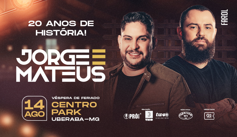 Jorge e Mateus em Uberaba