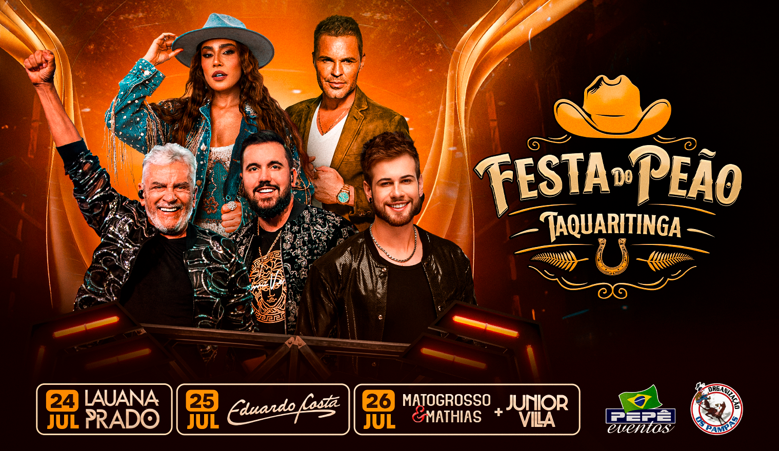 Festa do Peão Taquaritinga 2025- Eduardo Costa