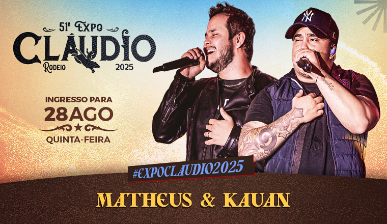Matheus e Kauan - 51° Expo Cláudio Rodeio 2025