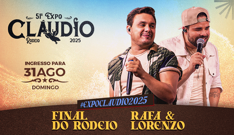 Rafa e Lorenzo - 51° Expo Cláudio Rodeio 2025