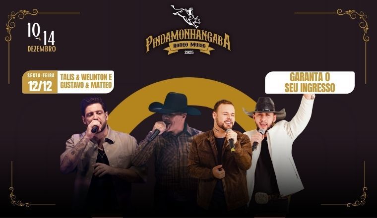 Talis e Welinton + Gustavo e Matteo - Pindamonhangaba Rodeo Music 2025