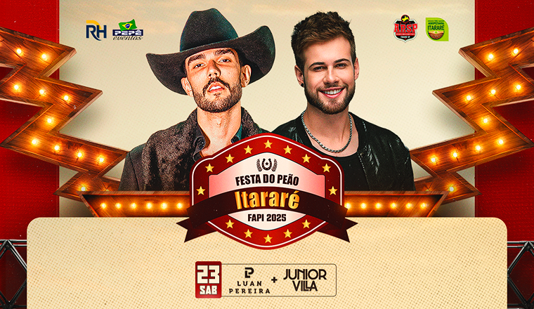 Luan Pereira + Junior Villa - Festa do Peão Fapi 2025 em Itararé