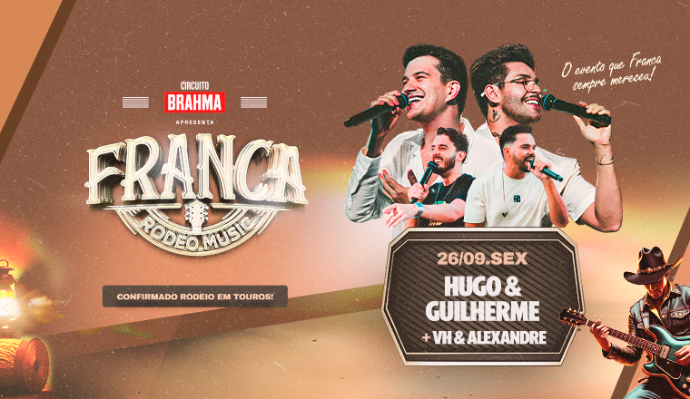 Hugo e Guilherme + Vh e Alexandre - Franca Rodeo Music 2025