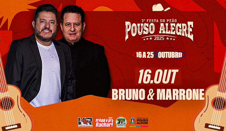 Bruno e Marrone - 3° Festa do Peão Pouso Alegre 2025
