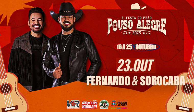 Fernando e Sorocaba - 3° Festa do Peão Pouso Alegre 2025