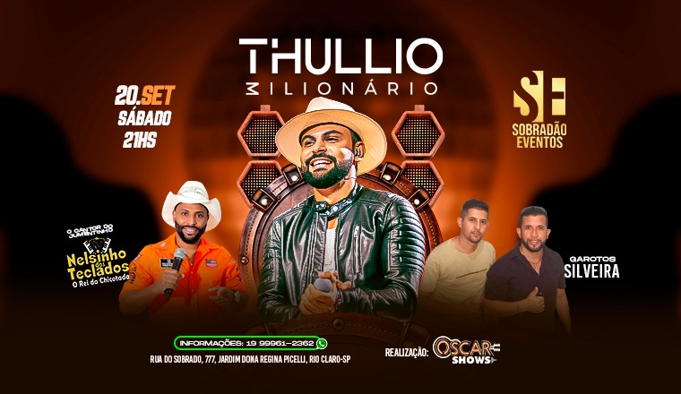 Thullio Miliorário em Rio Claro