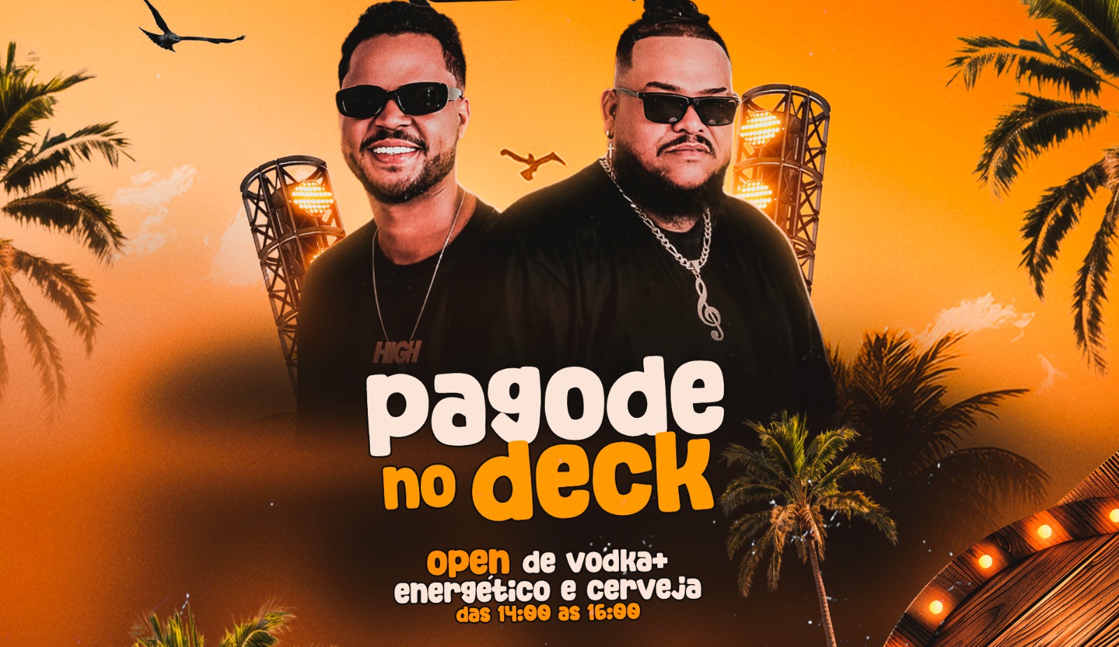 Pagode no Deck em Marília