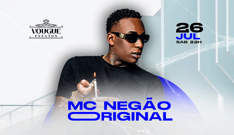 Negão Original - Vougue Eventos em Várzea Paulista