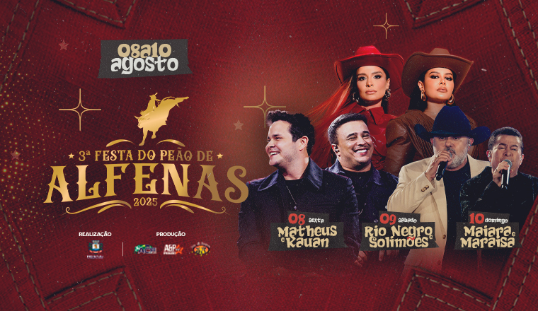 3° Festa de Peão Alfenas 2025 - Maiara e Maraísa