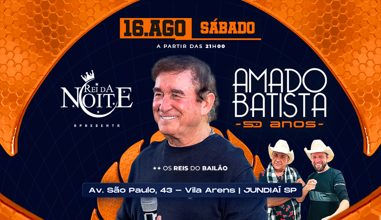 Amado Batista em Jundiaí