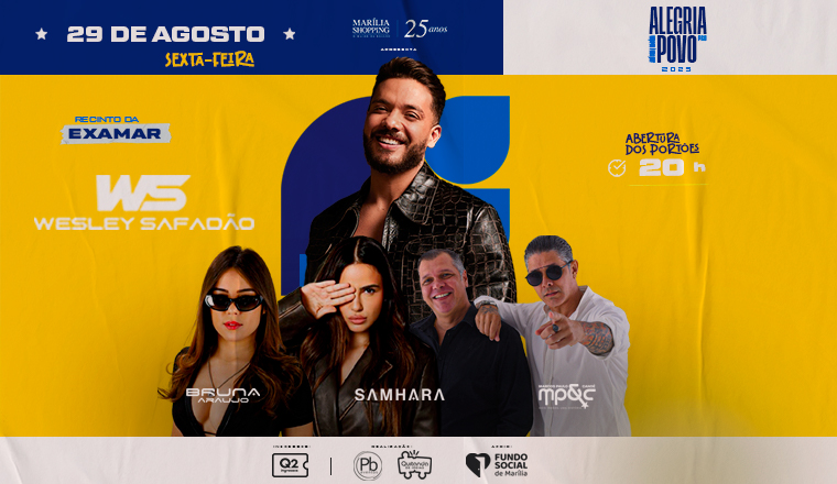 Wesley Safadão - Alegria Pro Povo em Marília