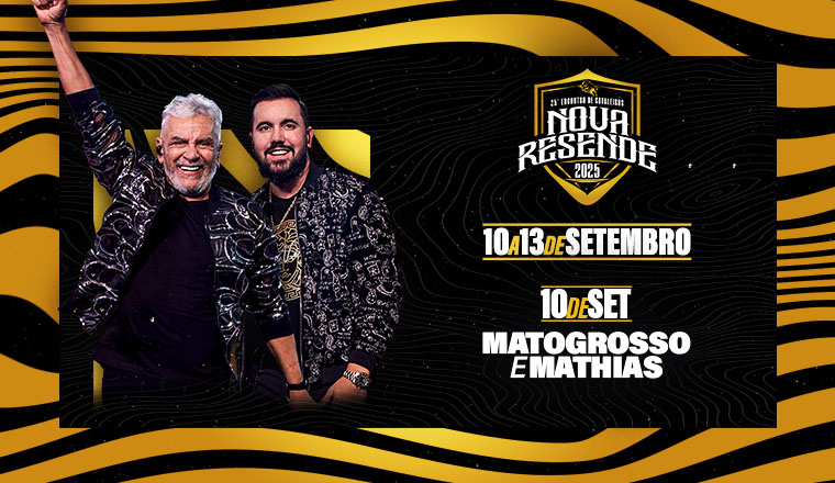 Matogrosso e Mathias - Festa do Peão de Nova Resende 2025