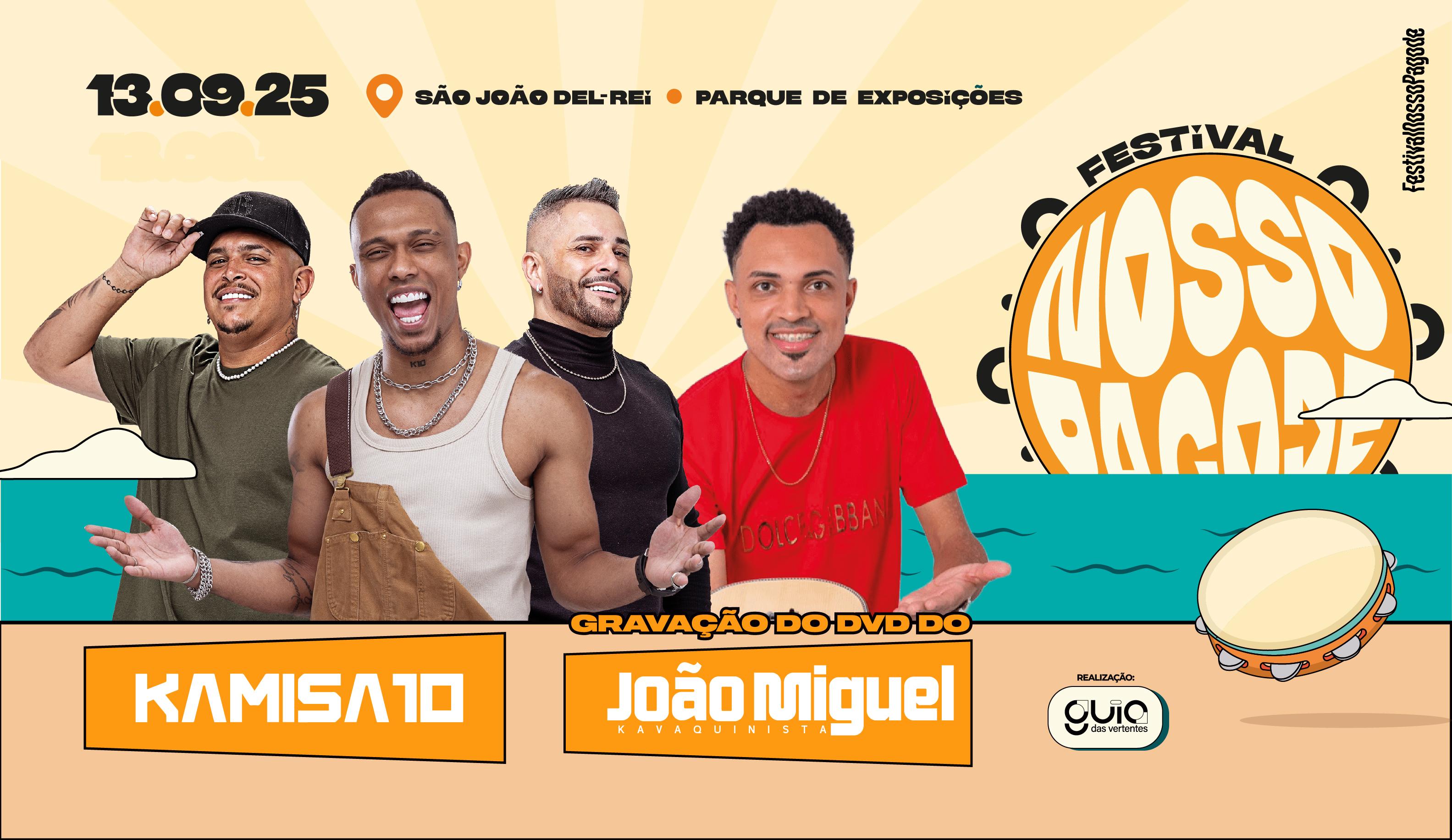 Festival nosso Pagode em São João Del Rei