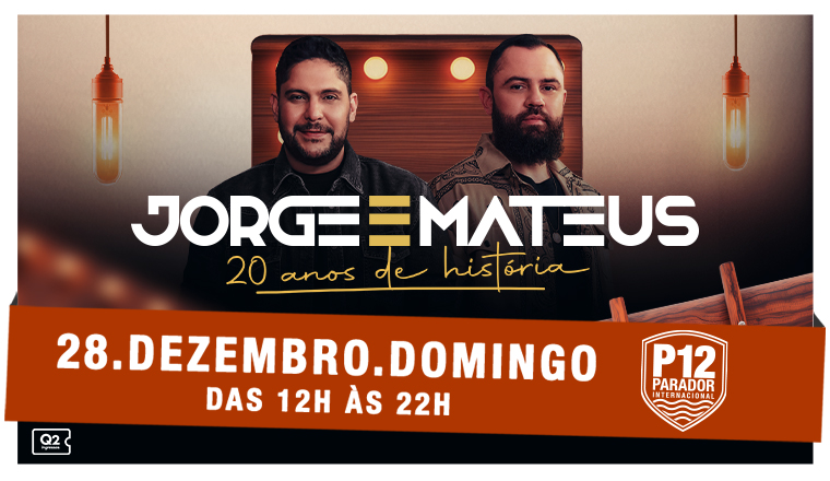 Jorge e Mateus 20 Anos de História em Florianópolis
