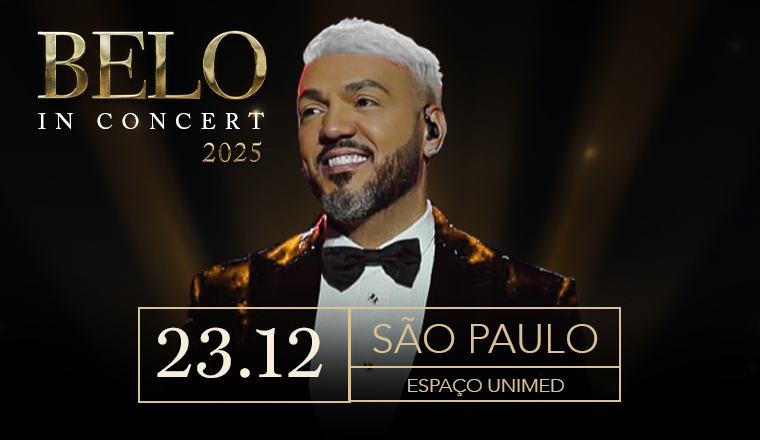 Belo In Concert em São Paulo