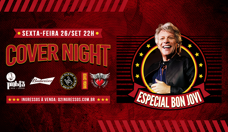Cover Night - Bon Jovi em Araraquara 
