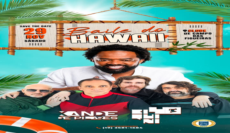 Baile do Hawaii em Porto Ferreira