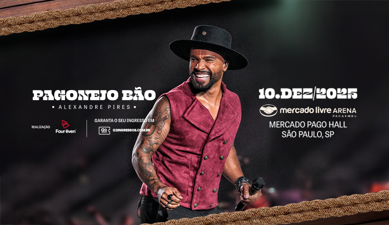 Pagonejo Bão - Alexandre Pires em São Paulo