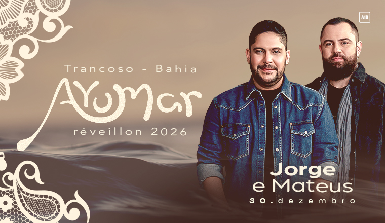 Réveillon Ayumar - Ayvu - Jorge e Mateus em Porto Seguro