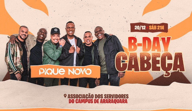 B-day Cabeça em Araraquara