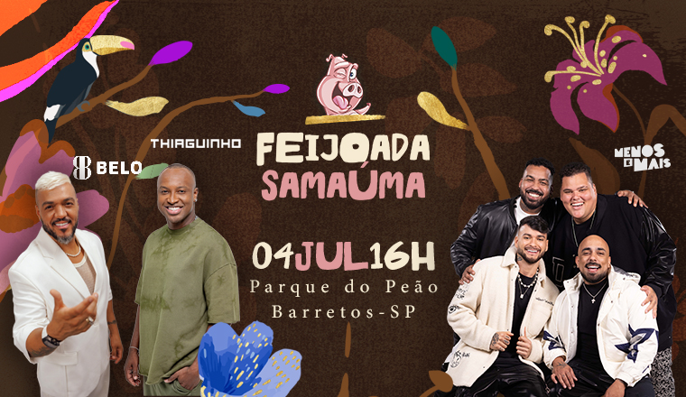 Feijoada Samaúma 2026 em Barretos