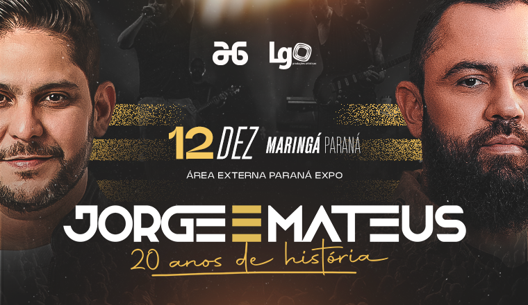 Jorge e Mateus em Maringá