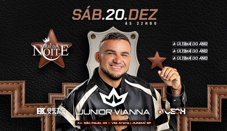 Junior Vianna em Jundiaí