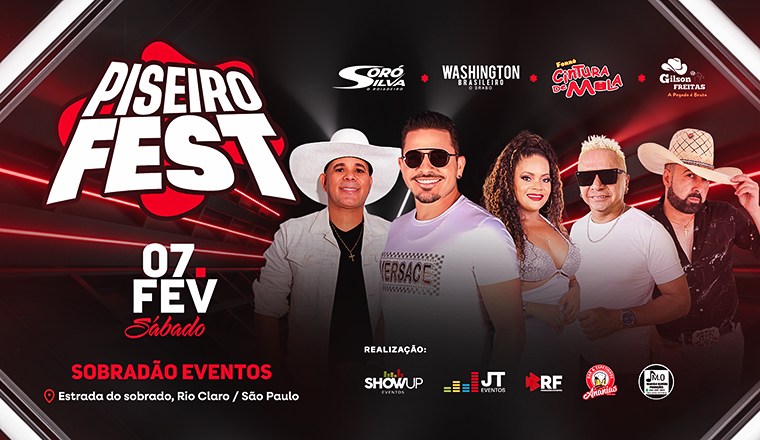 Piseiro Fest em Rio Claro