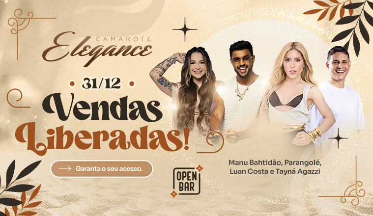 Camarote Elegance - 31/12/2025 em Ilhéus