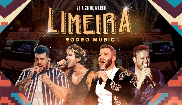 Banner Limeira Rodeo Music 2026